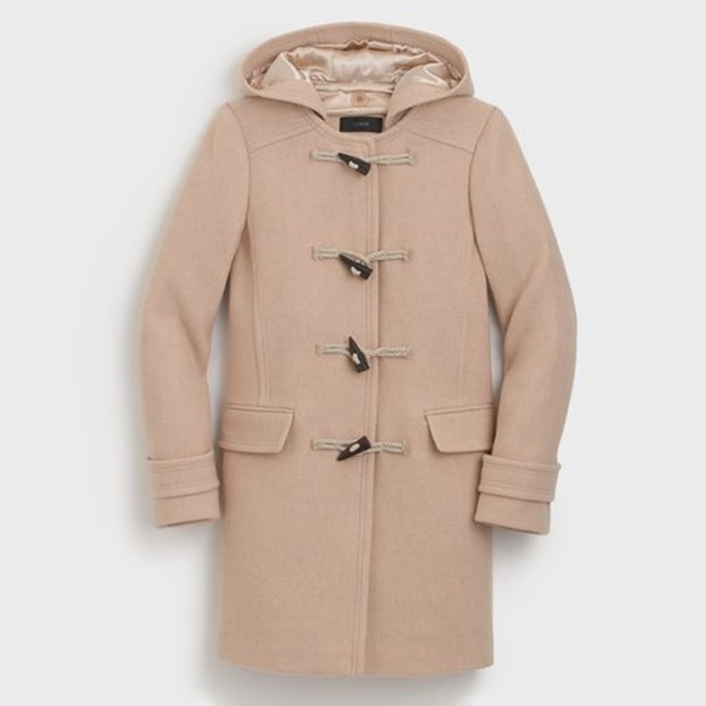 J. Crew Toggle Italian Wool Peacoat